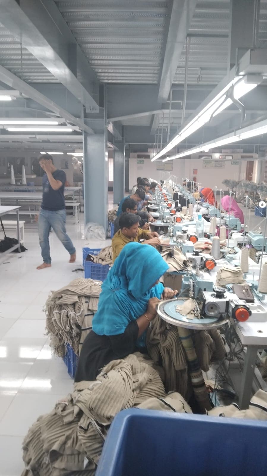 A long production line of linking operators